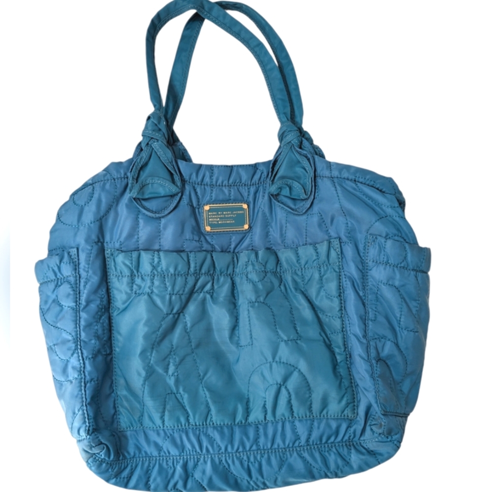 Marc By Marc Jacobs Quilted Nylon Tote Diaper Bag